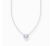 Thomas Sabo Collier KE2211-051-14-L45V – Pendentif cœur blanc Argent 925 Zircone cubique 40–45 cm