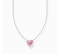 Thomas Sabo KE2211-051-9-L45V Collier en argent avec pendentif cœur rose pour...