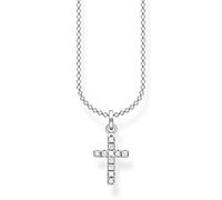 Thomas Sabo Kette Kreuz pavé 925 Sterling Silber KE2069-051-14-L45V