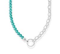 THOMAS SABO Kette mit blauen Perlen 925 Sterling Silber KE2188-404-17-L45V