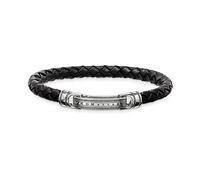 Thomas Sabo Lederarmband Schwarz LB40-008-11-L