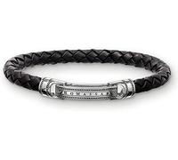 Thomas Sabo Lederarmband Schwarz LB40-008-11-XL