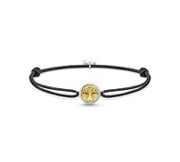 Thomas Sabo Little Secret Tree of Love or Argent Sterling 925, Noirci, Doré Or Jaune 18 Carats, Nylon