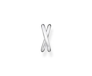 Thomas Sabo Manchette d?oreille unique argent double Argent Sterling 925