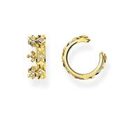 Thomas Sabo EC0016-414-14 Boucles d'oreilles pour femme en argent sterling 925 avec couronne, taille unique, Métal précieux, Zircone cubique