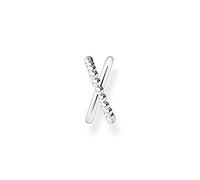 Thomas Sabo Manchette d?oreille unique double billes d'argent Argent Sterling 925