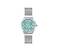 Thomas Sabo Montre pour Femme kaléidoscope Libellule Or Turquoise Acier, Acier Argenté