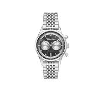 Thomas Sabo Montre pour Homme Rebel at Heart Chronographe Argent Noir Acier, Acier Argenté