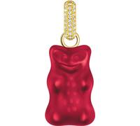 Thomas Sabo PE967-414-10 Grand pendentif Ours d'or rouge doré avec pierres Femme