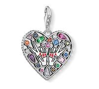 Thomas Sabo - Pendentif Charm Amour et Paix - Femme - Accessoires - Multicolore - Taille: ONE Size