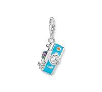 Thomas Sabo Charm pendentif Caméra rétro Argent sterling 925 noirci émail à froid 1 unité
