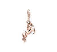 Thomas Sabo Pendentif Charm cheval or rose Argent Sterling 925, Doré Or Rose 18 Carats