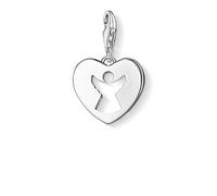 Thomas Sabo Pendentif Charm Cœur Ange-Gardien Argent Sterling 925