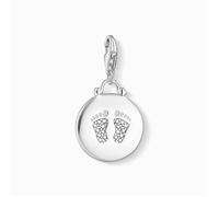 Thomas Sabo Pendentif Charm Empreinte de Bébé en Argent Sterling 925 - 27 x 14 mm