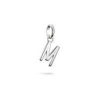 Thomas Sabo Pendentif Charm lettre M Connect argent Argent 925 Recyclé