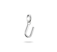 Thomas Sabo Charm Club Connect CC1227-001-21 Breloque lettre U en argent 925 recyclé
