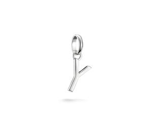 Thomas Sabo Pendentif Charm lettre Y Connect argent Argent 925 Recyclé