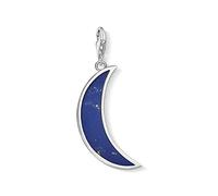 Thomas Sabo Femmes-Charm-Pendentif Lune bleu Charm Club Argent Sterling 925 Y0006-771-1
