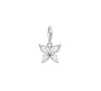Thomas Sabo Pendentif Charm papillon pierres blanches Argent Sterling 925