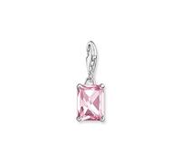Thomas Sabo Charm 1920-051-9 - Argent 925, pierre oxyde de zirconium rose octogone 23x8 mm