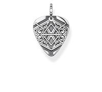 Thomas Sabo pendentif dog tag unisexe Argent sterling 925 noirci PE836-637-21