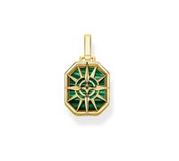Thomas Sabo - Pendentif Étoile Boussole - unisex - Accessoires - Vert - Taille: ONE Size