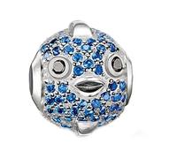 Thomas Sabo - Pendentif Fugu Bead Charm Argent Bleu - Femme - Accessoires - Multicolore - Taille: ONE Size