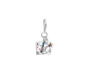 Thomas Sabo - Pendentif Lettre avec Enveloppe - Femme - Accessoires - Gris - Taille: ONE Size
