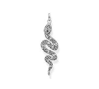 Thomas Sabo Pendentif noirci serpent Argent Sterling 925, Noirci