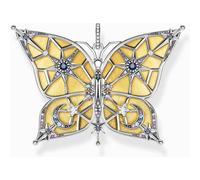 Thomas Sabo - Pendentif Papillon Étoile & Lune Pe898-556-7 - Femme - Accessoires - Jaune - Taille: ONE Size