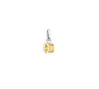 Thomas Sabo Pendentif 'Silber Charm Anhänger Geburtsstein November Connect' jaune, Taille 12 mm
