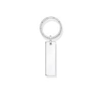 Thomas Sabo Porte-clés tag argent Argent Sterling 925, Noirci