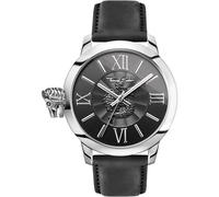 Thomas Sabo - Rebel With Karma 46 mm Bracelet en Cuir Wa0295-218-203-46 MM - Homme - Accessoires - Noir - Taille: ONE Size