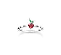 THOMAS SABO Ring Erdbeere silber 925 Sterling Silber TR2350-699-7-54