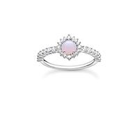 THOMAS SABO Ring Opal-Imitation 925 Sterling Silber TR2344-166-7-54