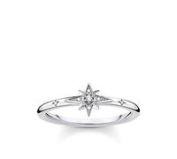 THOMAS SABO Ring Stern mit Steinen silber 925 Sterling Silber TR2317-051-14-56