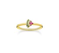 THOMAS SABO Ring Wassermelone gold vergoldetes Silber TR2353-488-7-52