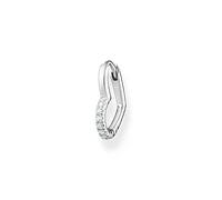 Thomas Sabo Single Creole Heart with White Stones 925 Sterling Silver CR693