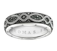 Thomas Sabo - TR2087-643-11-56 - Bague Unisexe - Argent 925 - REBEL AT HEART - Largeur 56