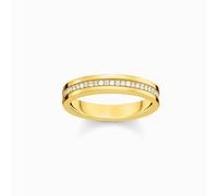 Thomas Sabo TR2117-414-14 Bague Femme pierres blanches argent doré Gr. 50