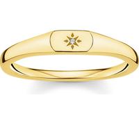 THOMAS SABO Ring Stern gold vergoldetes Silber TR2314-414-14-50