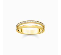 Thomas Sabo - TR2316-414-14-48 - Bague - Femmes - 925er Argent plaqué or jaune - taille de la bague 48