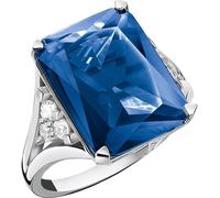 Thomas Sabo TR2339-166-1 Bague Femme Pierre Bleue Zirconium Argent Sterling Gr. 50