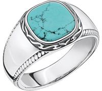 Thomas Sabo TR2388-878-17 Bague pour homme, Taille de la bague:58