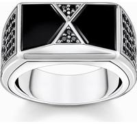 Thomas Sabo - TR2430-508-11-68 - Bague - Unisexe - Argent 925 noirci - Largeur 68