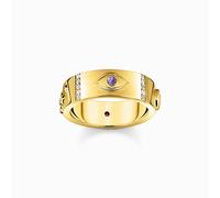 Thomas Sabo - TR2439-995-7-54 - Bague - Femmes - 925er Argent plaqué or jaune - taille de la bague 54