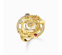 Thomas Sabo - TR2445-565-7-56 - Bague - Femmes - 925er Argent plaqué or jaune - taille de la bague 56