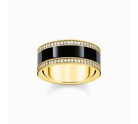 Thomas Sabo - TR2446-565-11-56 - Bague - Femmes - 925er Argent plaqué or jaune - taille de la bague 56