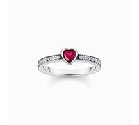 Thomas Sabo - TR2448-640-10-54 - Bague - Femme - Argent 925 noirci - Largeur 54