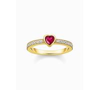 Thomas Sabo - TR2448-995-10-56 - Bague - Femme - Argent 925 plaqué or jaune - Largeur 56